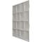 Ekena Millwork 19 5/8in. W x 19 5/8in. H Baile EnduraWall Decorative 3D Wall Panel Covers 2.67 Sq. Ft. WP20X20BACSV - alternate 3